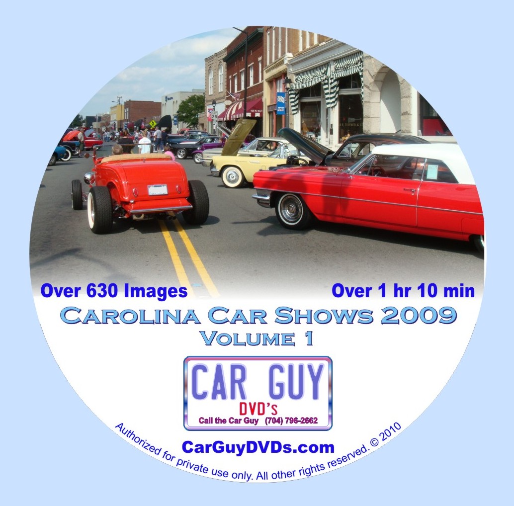 Carolina Cars Volume 1 2009