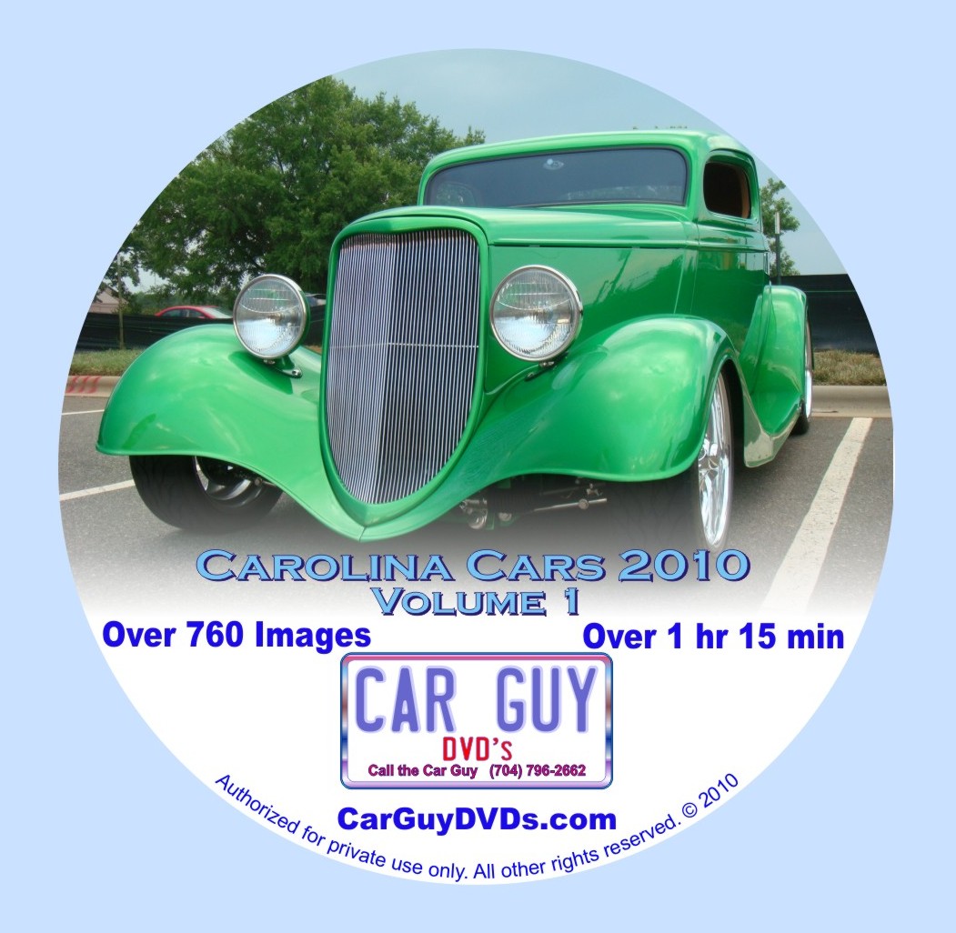 Carolina Cars Volume 1 2010